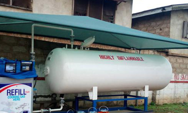 Complete Installation Of 2.5tons LPG Tank,With Aut