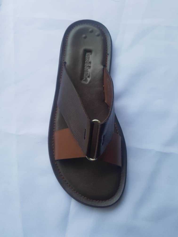 Quality, unique and classy Handmade Pam slippers and sandals, made of ðŸ’¯ pure skin and Italian sole