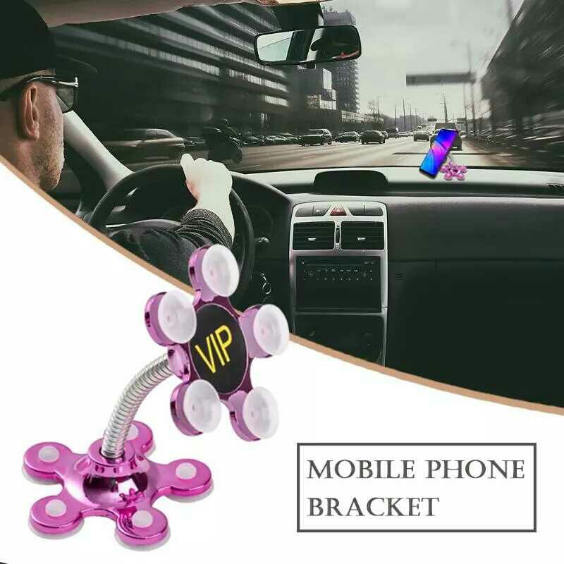 Suction Cup Phone Holder- requires no electricity