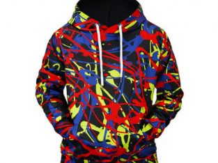 Artistic,graffiti hoodie