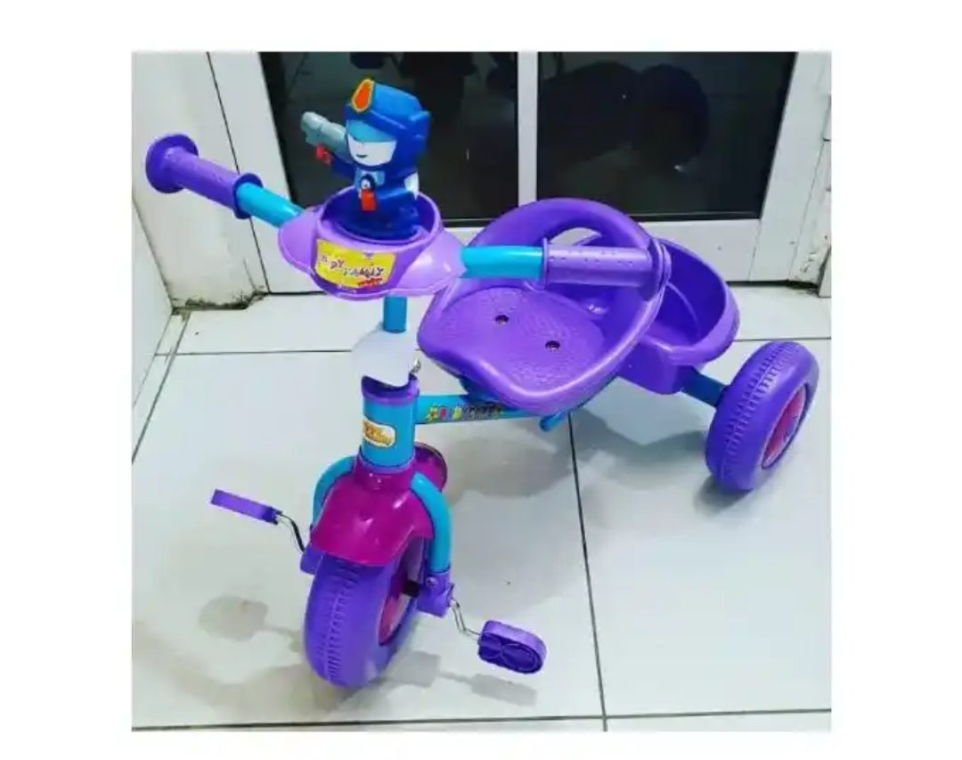 Children automobile car and bicycles