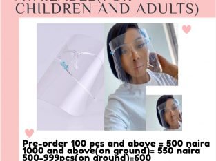 Adult face shields available at affordable prices