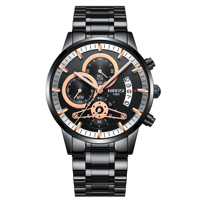 Get this Nibosi Chronograph chain wristwatch