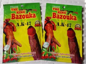 The King Bazouka AK47 Herbal Powder Tea for Penis