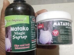 Matako Magic Cream and Syrup for Butt and Hips Enlargement