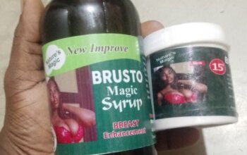 Brusto Magic Cream and Syrup for Breast Firming and Enlargement