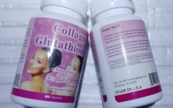 Collagen+Glutathione Capsule for Skin Lightening and Anti Aging