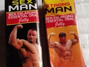 12 Bottles Sexmen/Strongman Penis Enlarging Essential Oral Jelly